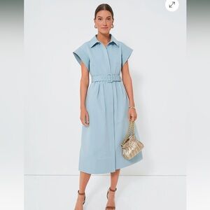 Slate Blue Chloe Dress